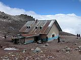 Ecuador Chimborazo 04-02 Whymper Refuge Outside